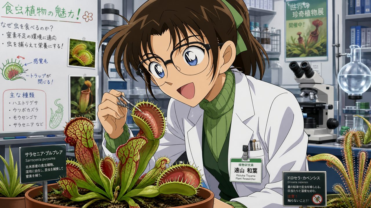 萝莉岛食虫植物测评视频